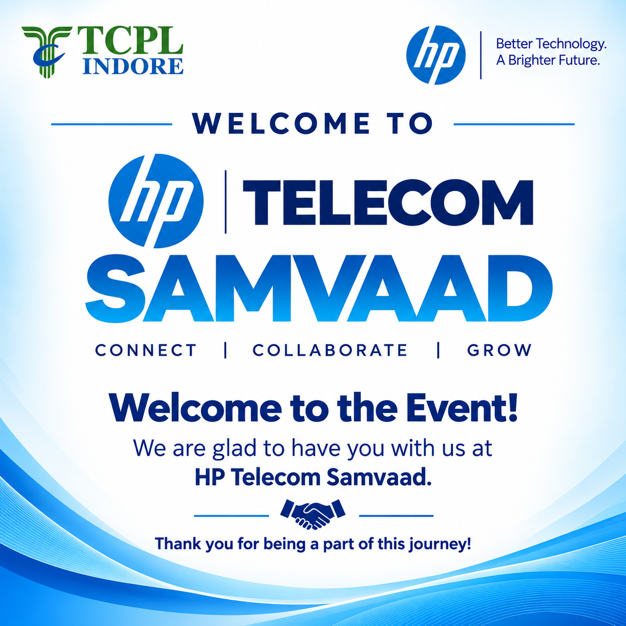 Welcome to HP Telecom Samvaad — Connect, Collaborate, Grow. TCPL Indore