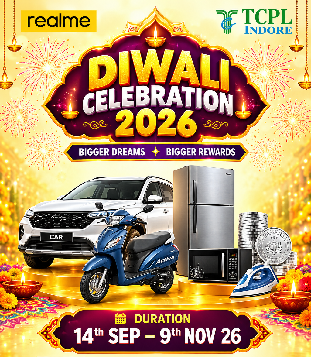 realme x TCPL Indore Diwali Celebration 2026 — Bigger Dreams, Bigger Rewards